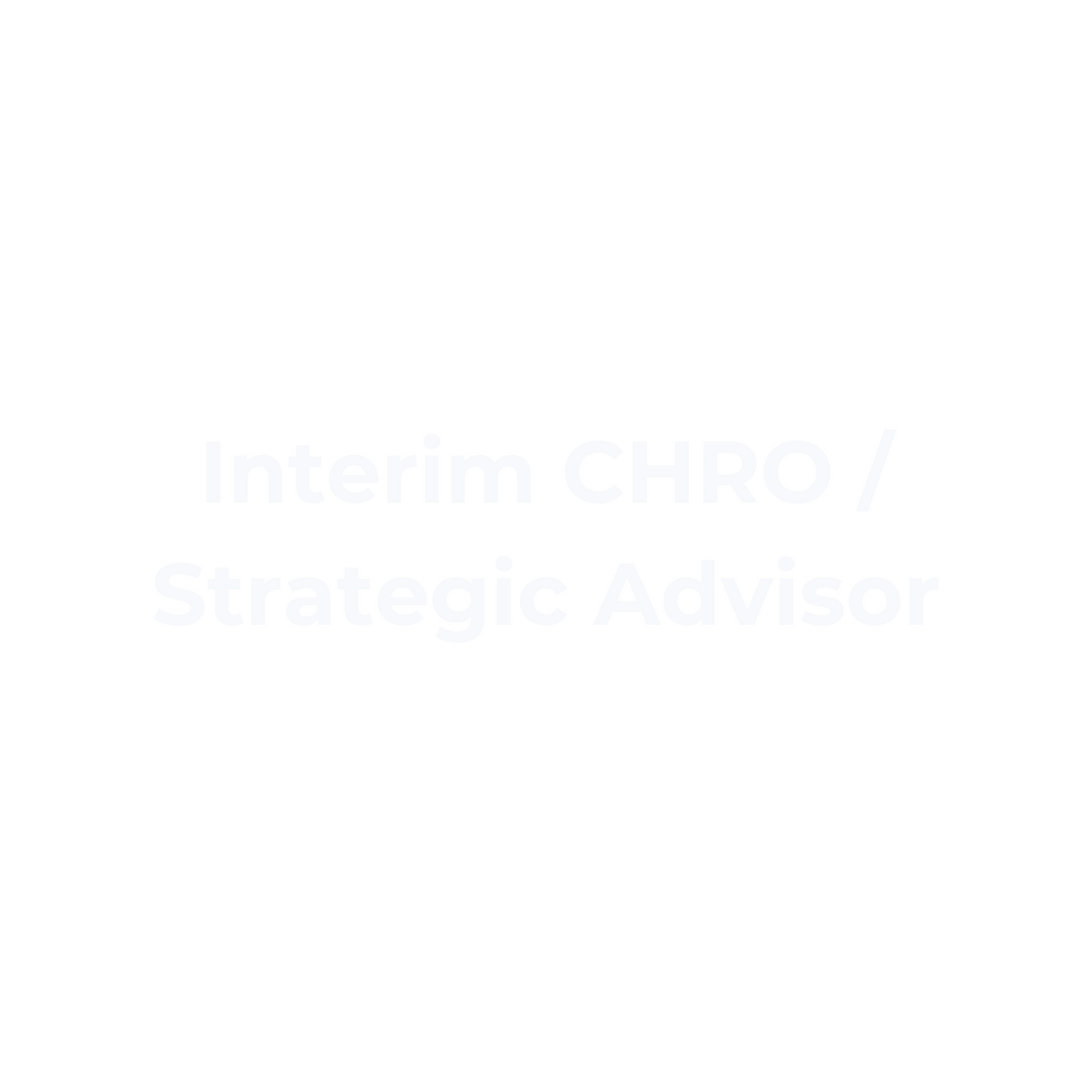 CHRO Services